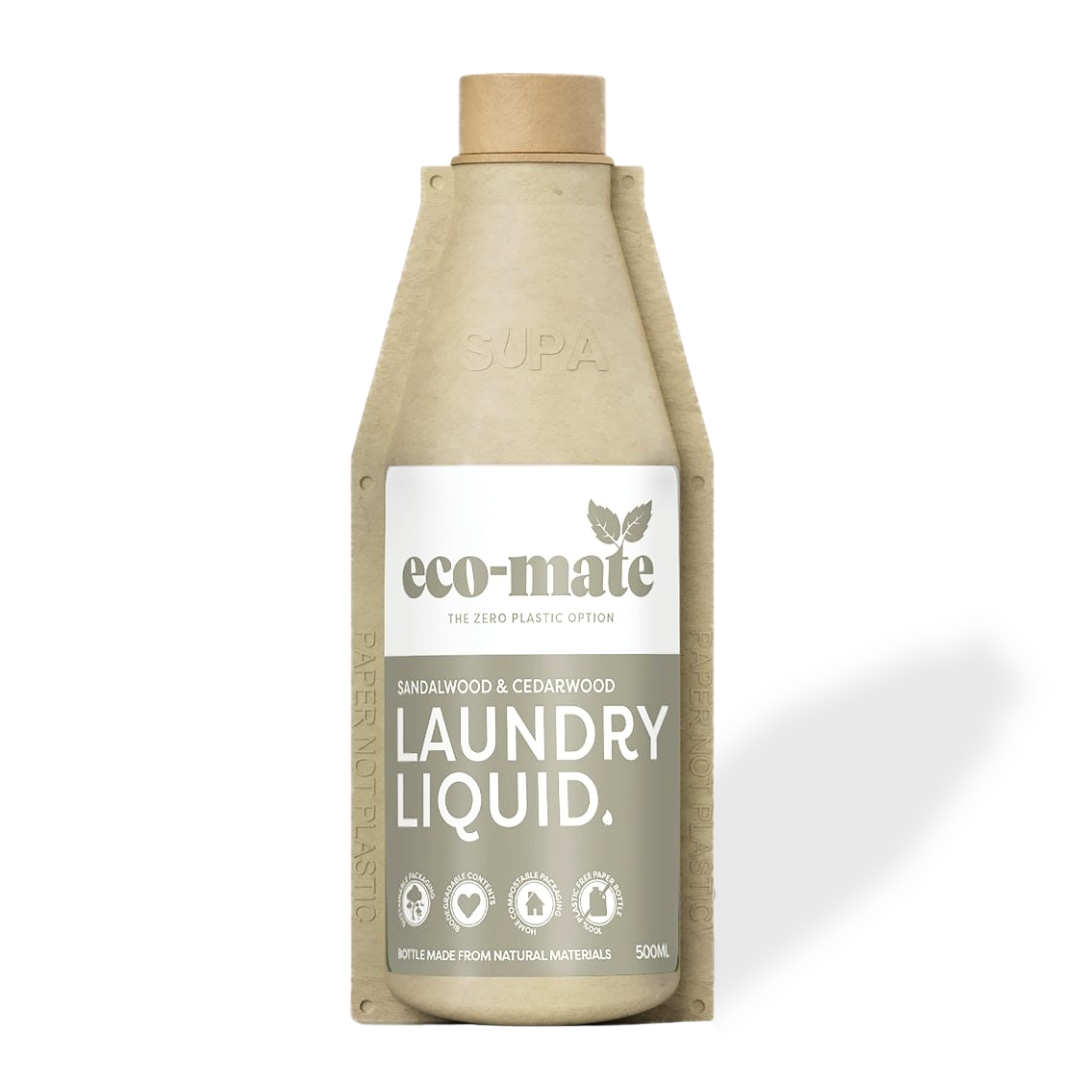 Sandalwood Concentrated Non-Bio Laundry Liquid 500ml – eco-mate store Sandalwood Concentrated Non-Bio Laundry Liquid 500ml – eco-mate store